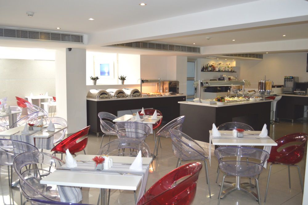 Amorgos Boutique Hotel Lárnaca Restaurante foto